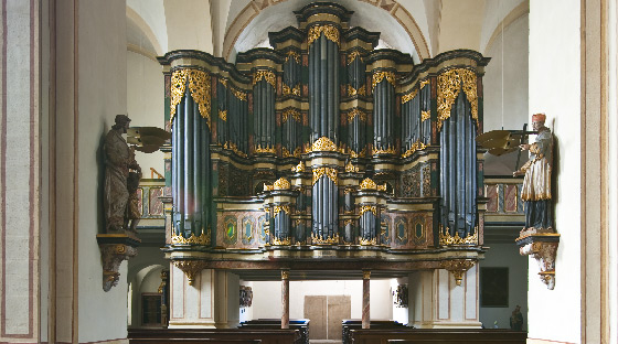 Die Orgel in Marienmuenster