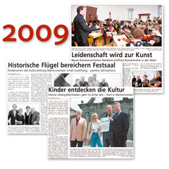 KLANG BILD KLOSTER Presseschau 2009