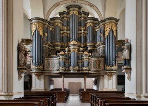 Die Johann Patroclus Möller-Orgel in der Abteikirche Marienmünster